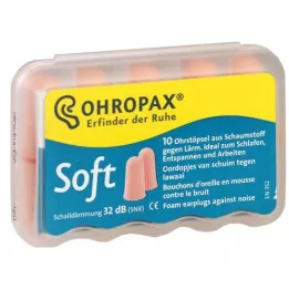 OHROPAX soft foam stopper, 10 pcs