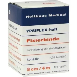 YPSIFLEX Adhesive fixation band 8 cm x 4 m, 1 pc