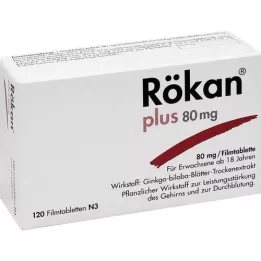 RÖKAN Plus 80 mg film-coated tablets, 120 pcs