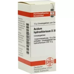 ACIDUM HYDROCHLORICUM D 30 globules, 10 g