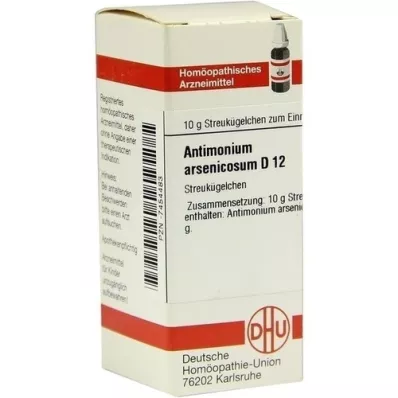 ANTIMONIUM ARSENICOSUM D 12 globules, 10 g