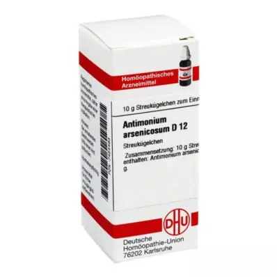 ANTIMONIUM ARSENICOSUM D 12 globules, 10 g