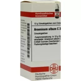 ARSENICUM ALBUM C 3 globules, 10 g