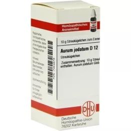 AURUM JODATUM D 12 globules, 10 g