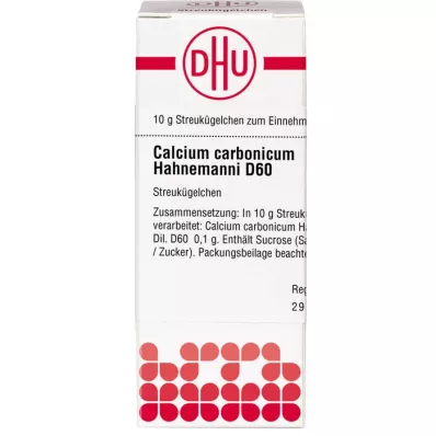 CALCIUM CARBONICUM Hahnemanni D 60 globules, 10 g