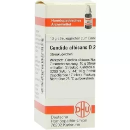 CANDIDA ALBICANS D 200 globules, 10 g