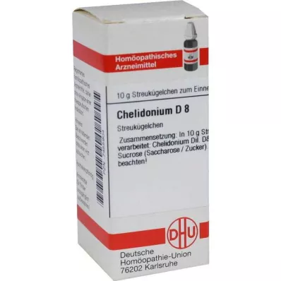 DHU Chelidonium D 8 globules, 10 g DHU Chelidonium D 8 globules, 10 g