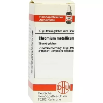 CHROMIUM METALLICUM D 12 globules, 10 g