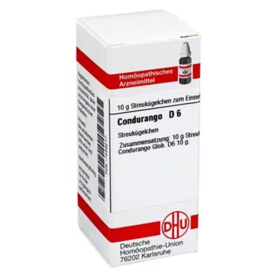 DHU Condurango D 6 globules, 10 g DHU Condurango D 6 globules, 10 g