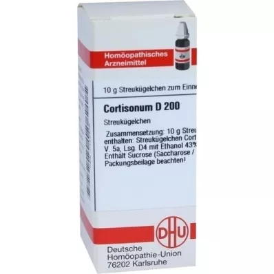 CORTISONUM D 200 globules, 10 g