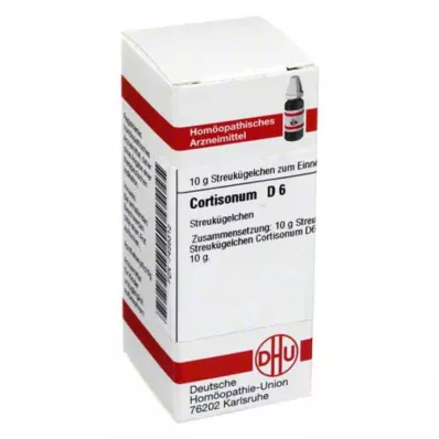 CORTISONUM D 6 globules, 10 g CORTISONUM D 6 globules, 10 g