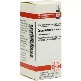 CUPRUM SULFURICUM D 12 globules, 10 g