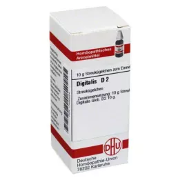 DHU Digitalis D 2 globules, 10 g