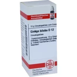 GINKGO BILOBA D 12 globules, 10 g