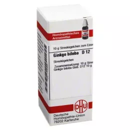 DHU Ginkgo biloba D 12 globules, 10 g