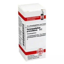 DHU Harpagophytum procumbens D 2 globules, 10 g