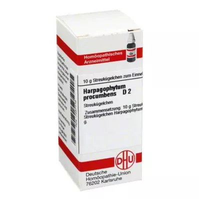 HARPAGOPHYTUM PROCUMBENS D 2 globules, 10 g HARPAGOPHYTUM PROCUMBENS D 2 globules, 10 g