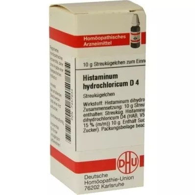 HISTAMINUM hydrochloricum D 4 globules, 10 g