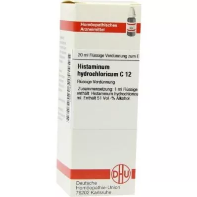 HISTAMINUM hydrochloricum C 12 dilution, 20 ml HISTAMINUM hydrochloricum C 12 dilution, 20 ml