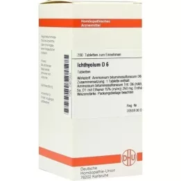 ICHTHYOLUM D 6 tablets, 200 pc