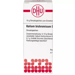 KALIUM BICHROMICUM D 1000 globules, 10 g