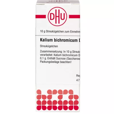 KALIUM BICHROMICUM D 1000 globules, 10 g