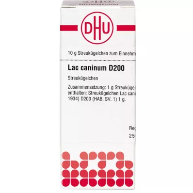 LAC CANINUM D 200 globules, 10 g
