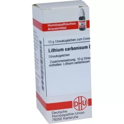LITHIUM CARBONICUM D 12 globules, 10 g