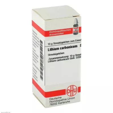 LITHIUM CARBONICUM D 200 globules, 10 g