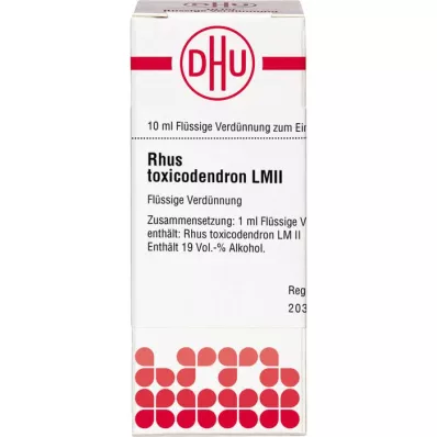 RHUS TOXICODENDRON LM II Dilution, 10 ml