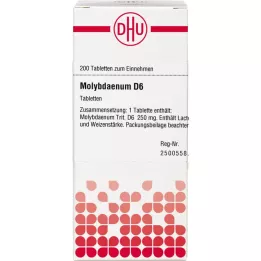 MOLYBDAENUM D 6 tablets, 200 pc