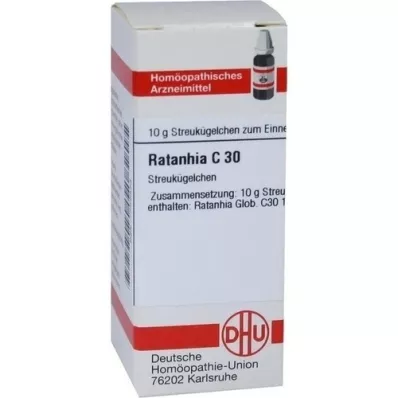 RATANHIA C 30 globules, 10 g