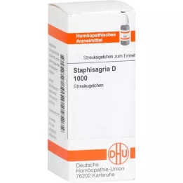 DHU Staphisagria D 1000 globules, 10 g