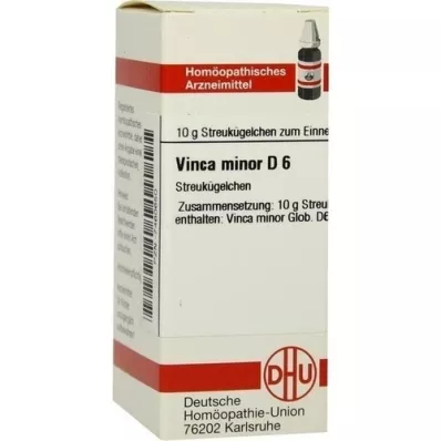 VINCA MINOR D 6 globules, 10 g