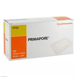 Primapore wound dressing 7.5x5 cm, 100 pieces