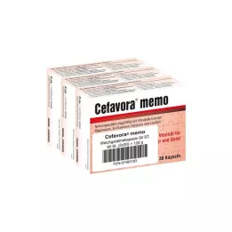 CEFAVORA memo soft gelatine capsules, 90 pcs