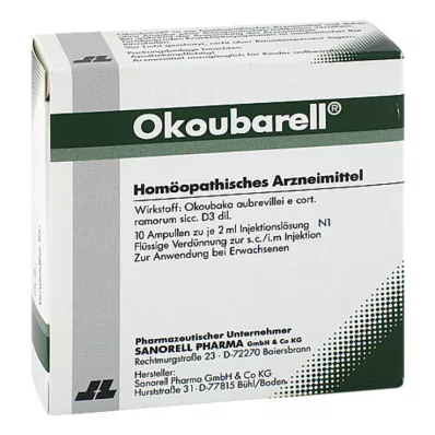 Okoubarell ampoules, 10X2 ml Okoubarell ampoules, 10X2 ml