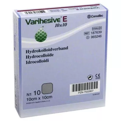 VARIHESIVE E 10x10 cm HKV hydroactive, 10 pcs