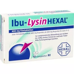IBU-LYSINHEXAL Film-coated tablets, 10 pcs