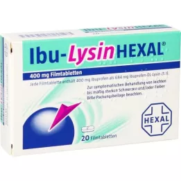 IBU-LYSINHEXAL Film-coated tablets, 20 pcs