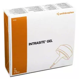 Intrasite Gel Hydrogel Wound Cleaner, 10X15 g