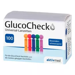 GLUCOCHECK Lancets Universal, 100 pcs