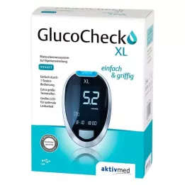 GLUCOCHECK XL Blood glucose meter set mmol/l, 1 pc