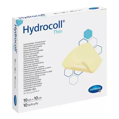 HYDROCOLL thin wound dressing 10x10 cm, 10 pcs HYDROCOLL thin wound dressing 10x10 cm, 10 pcs