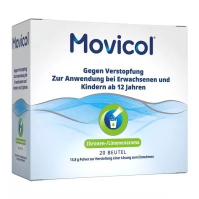 MOVICOL® sachet powder – quick help for constipation, 20 pcs