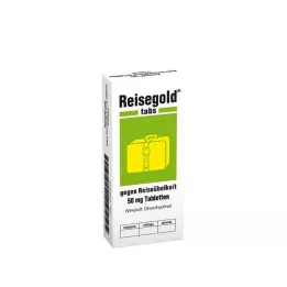 REISEGOLD Tabs against travel sickness, 10 pcs