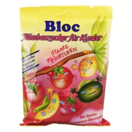 BLOC Childrens dextrose, different flavours, 75 g