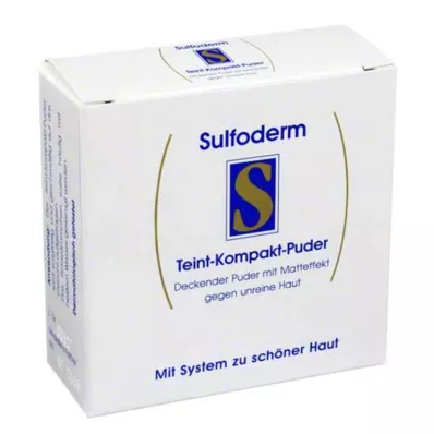 SULFODERM S Complexion Compact Powder, 10 g