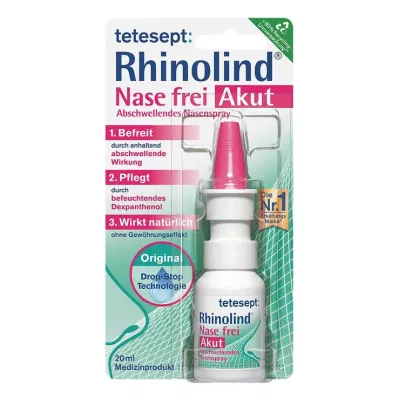 TETESEPT Rhinolind Decongestant Nasal Spray, 20 ml