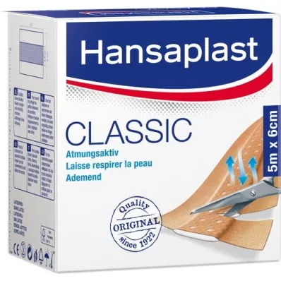 HANSAPLAST Classic plaster 6 cmx5 m, 1 pc